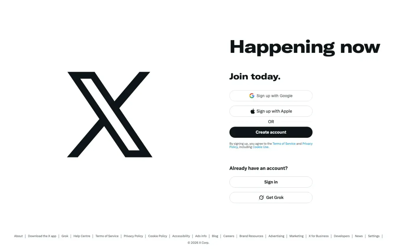 X: Desktop preview
