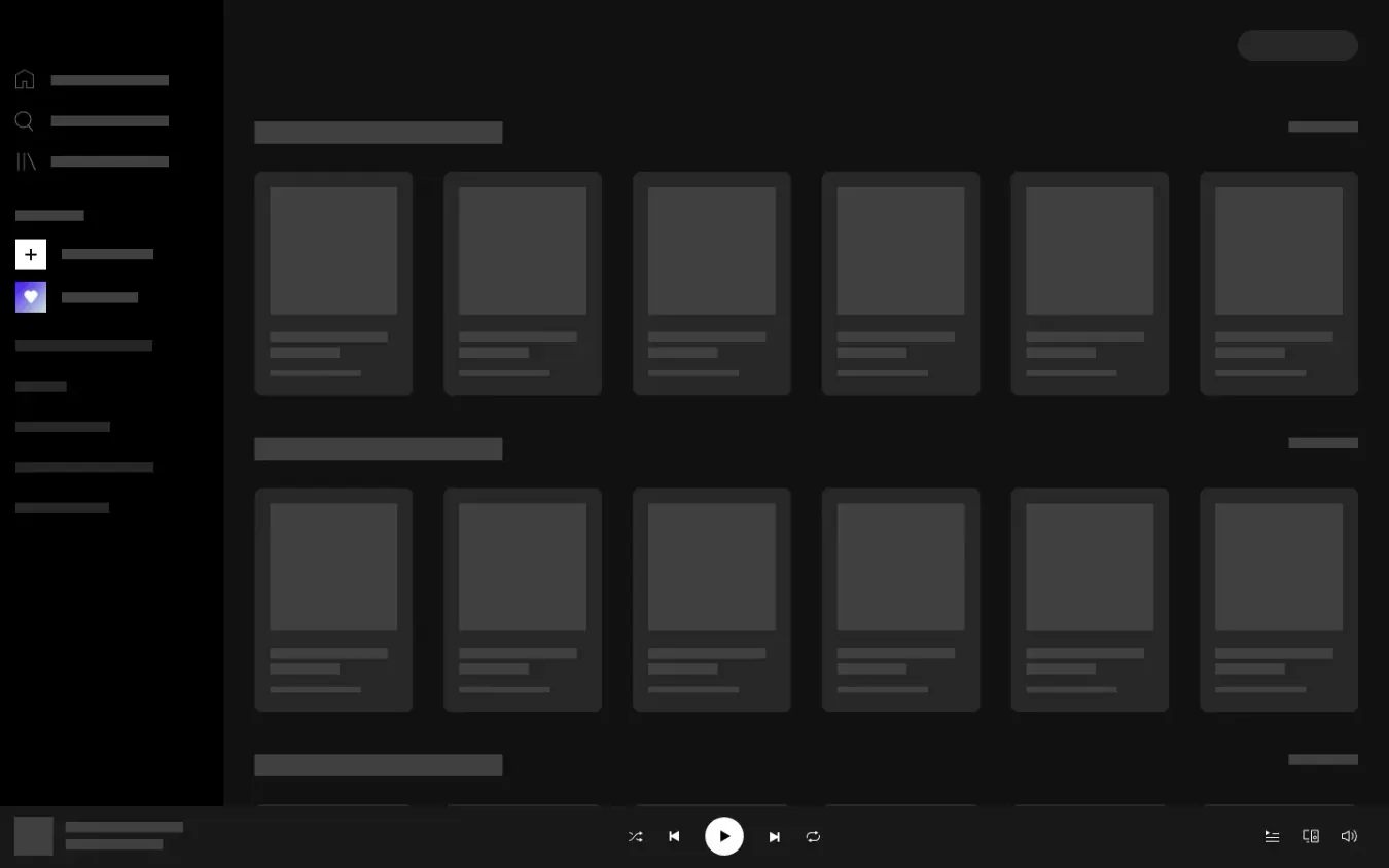 Spotify: Desktop preview