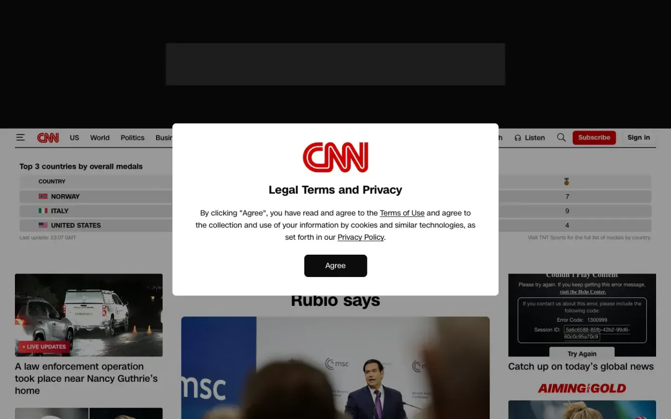 CNN: Desktop preview