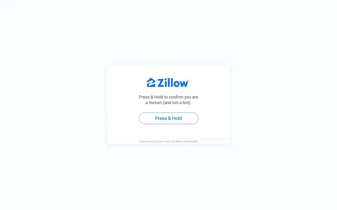 Zillow: Desktop preview