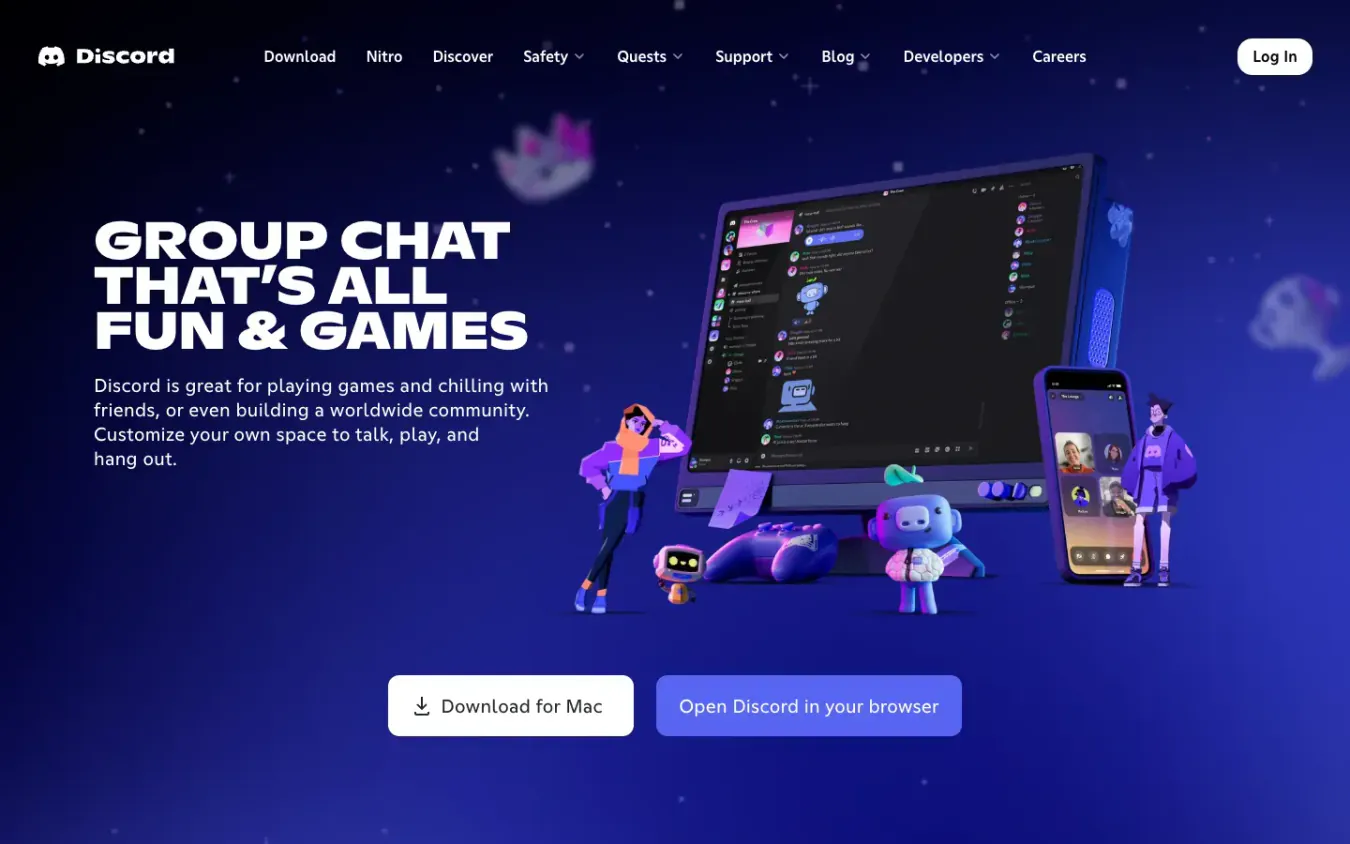 Discord: Desktop preview
