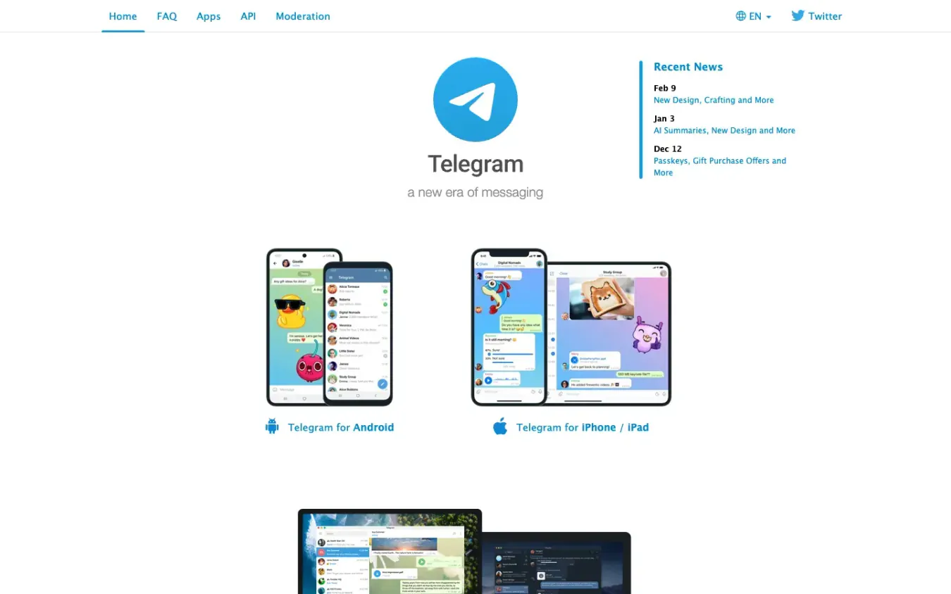 Telegram: Desktop preview