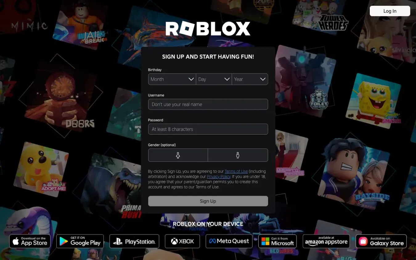 Roblox: Desktop preview