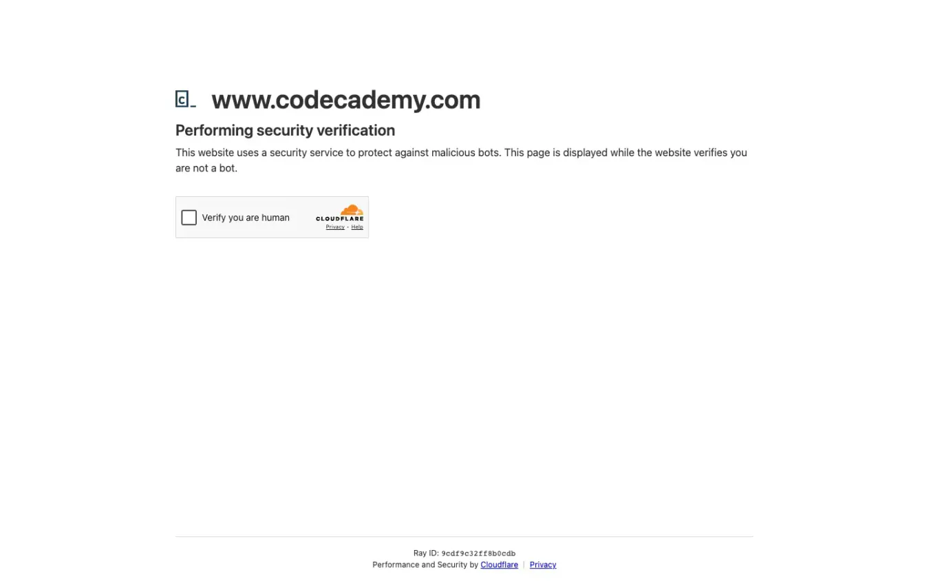 Codecademy: Desktop preview