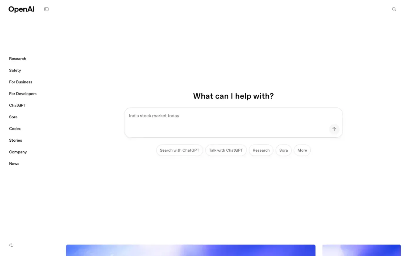OpenAI: Desktop preview