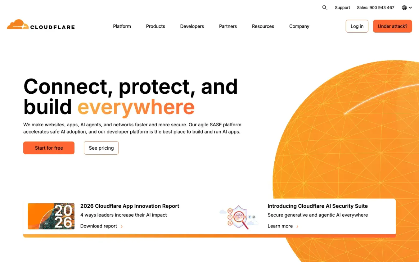Cloudflare: Desktop preview